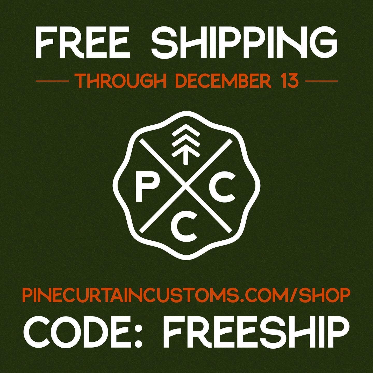 Now through December 13th, we&rsquo;re offering FREE SHIPPING on anything purchased at the PCC web shop. Just use code FREESHIP at checkout.