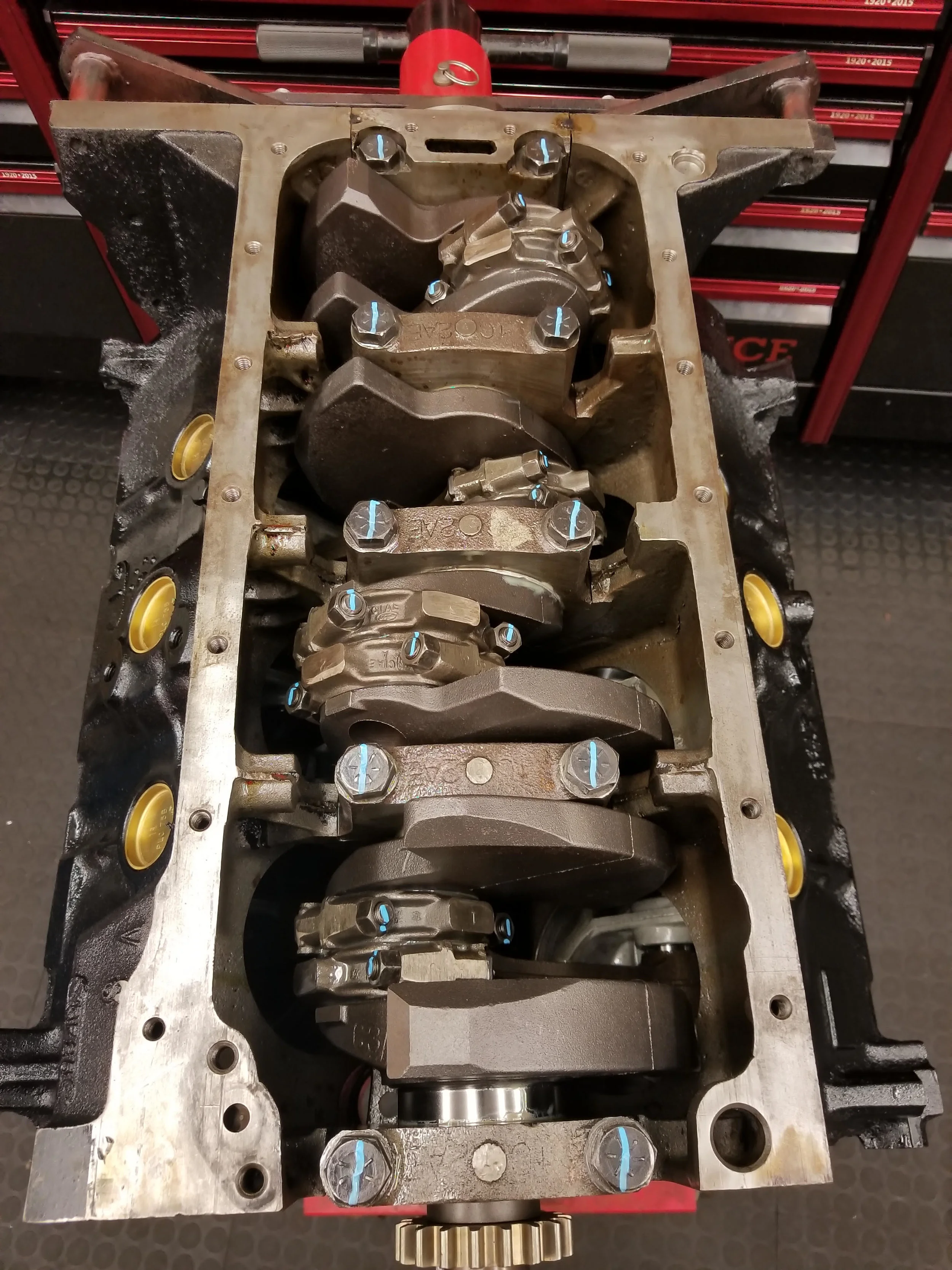 Ford 445 FE Short Block Custom Built. — Wolverine Engines