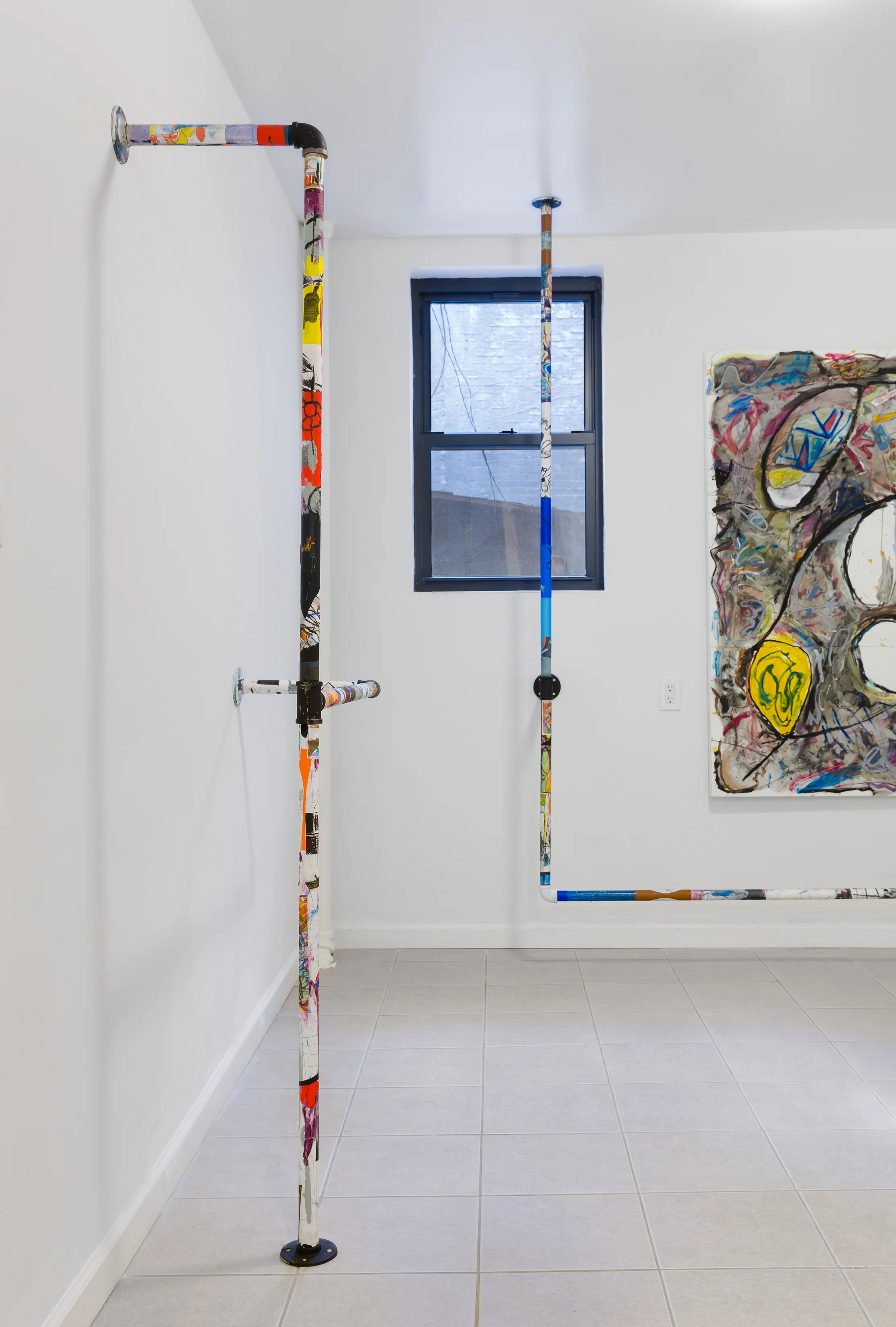Networks, installation view, Columbus Property Management