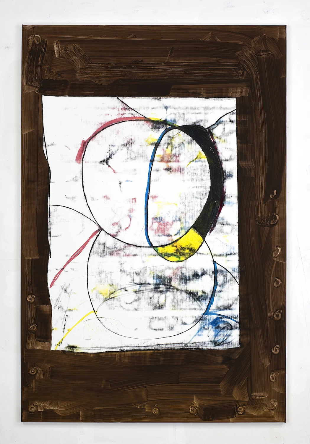 The Approach, 2018, oil on canvas, 48 x 32 inches