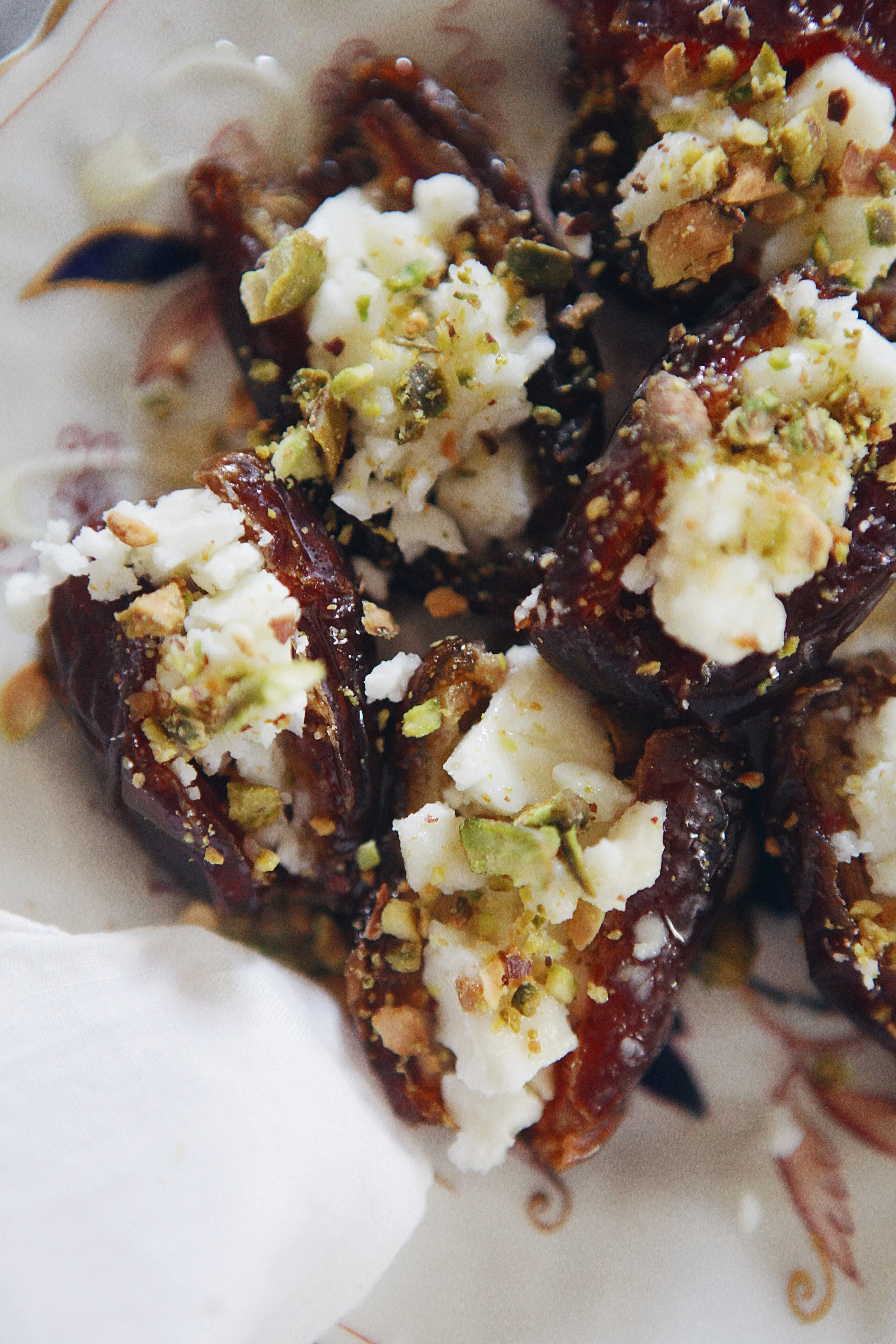 Savoury Stuffed Dates for Ramadan