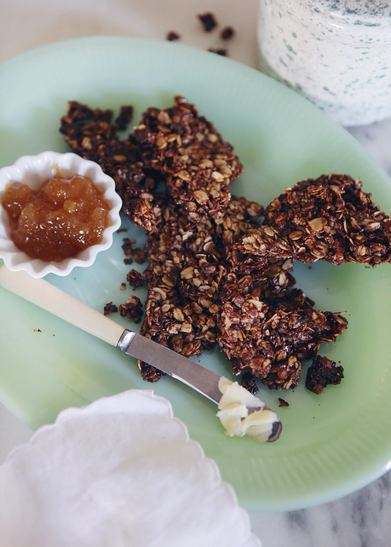 Caramel Oat Brittle