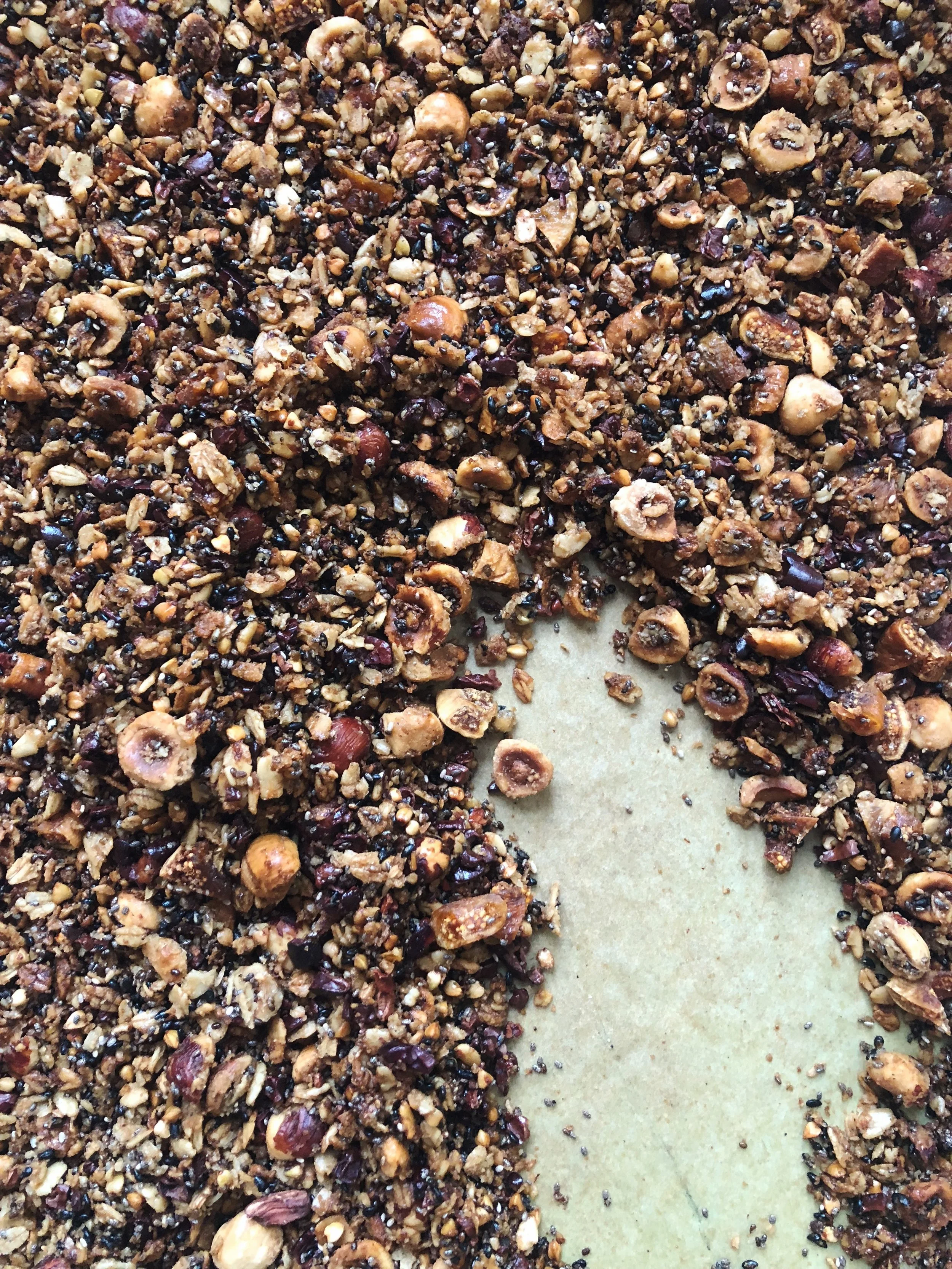 Gluten-Free Cardamom &amp; Black Pepper Granola