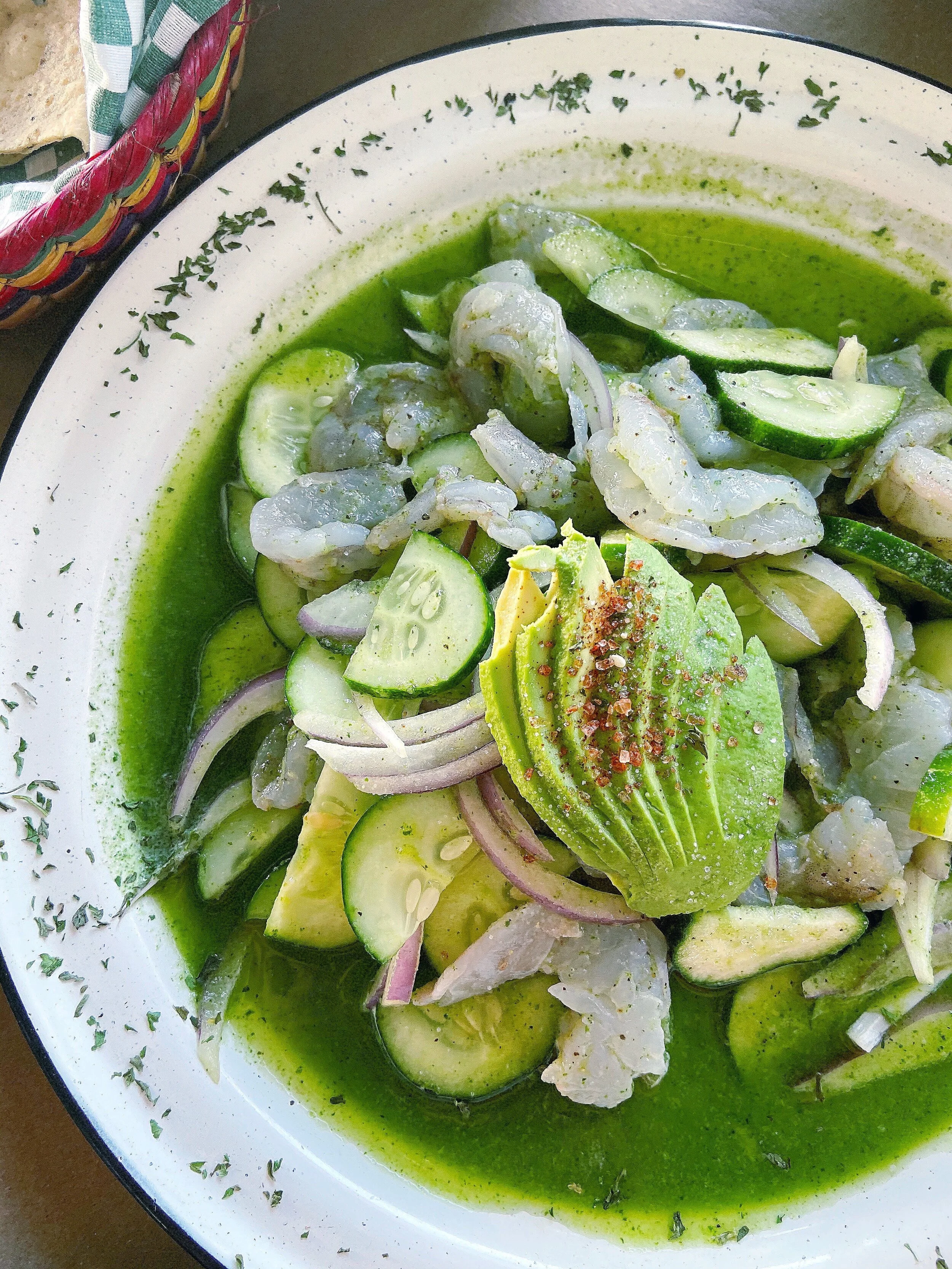 Sinaloa, Mexico-Style Aguachile Verde 