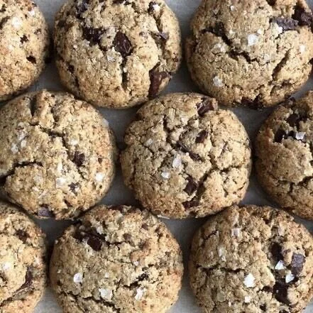 Tahini Chocolate Chunk Cookies