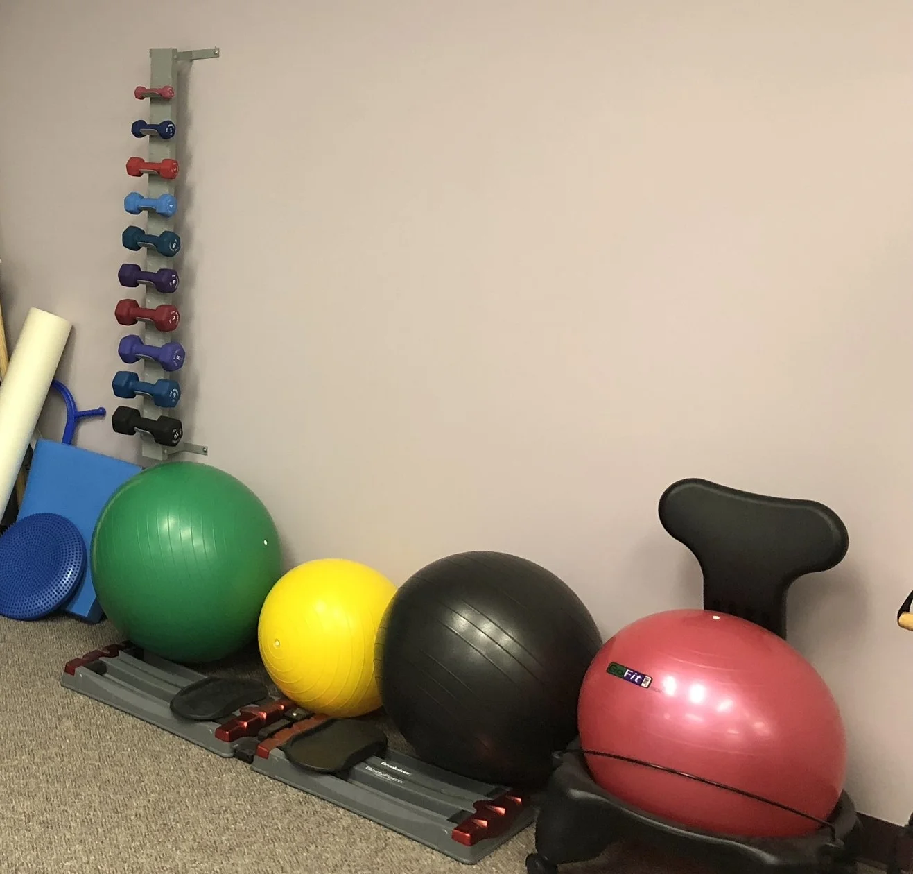 Exercise Room Weights.JPG