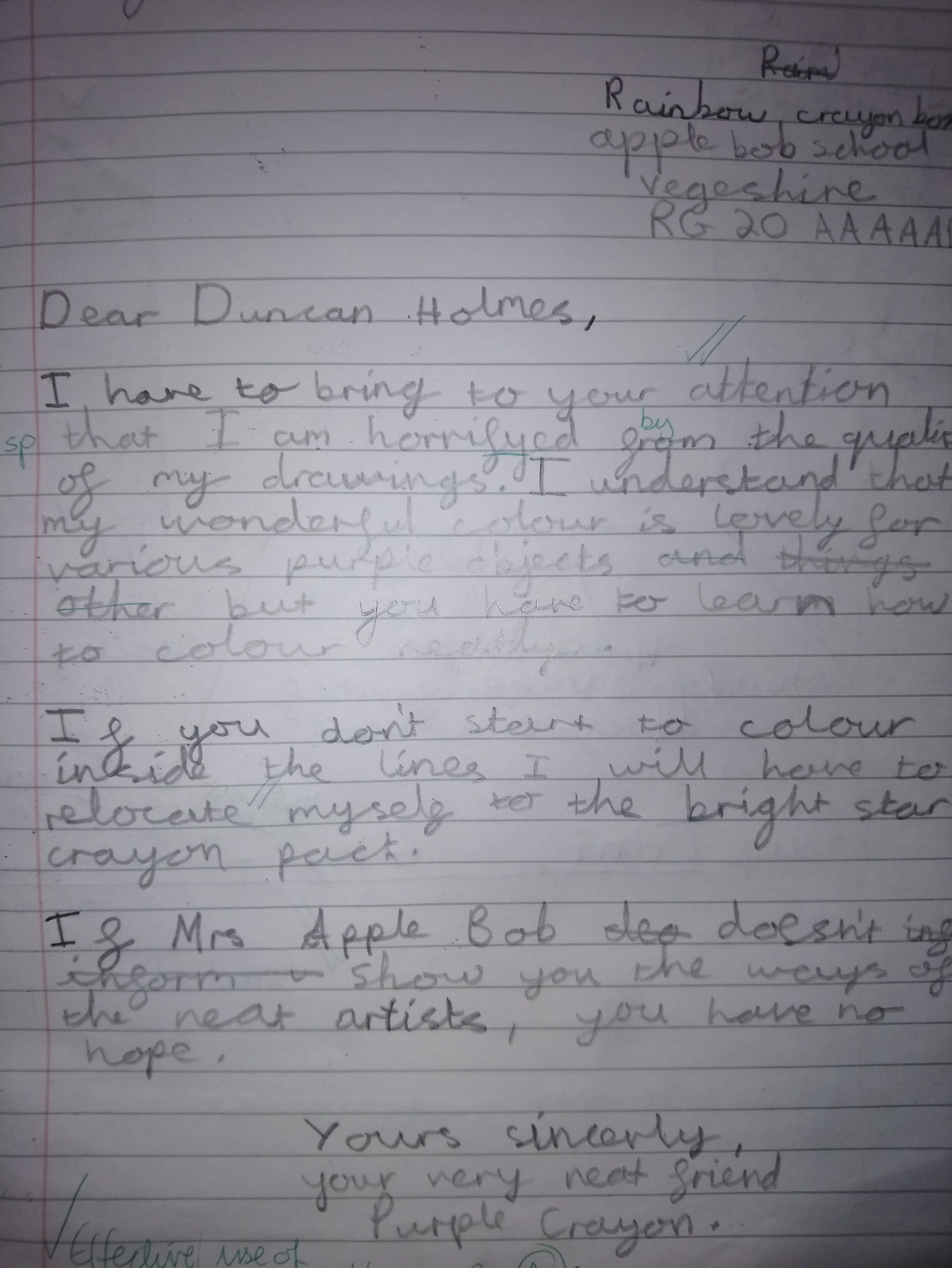 A Holidays - enjoyable ... hell fan (really mail from and