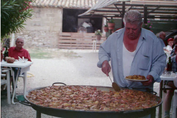Paella at the Farm
