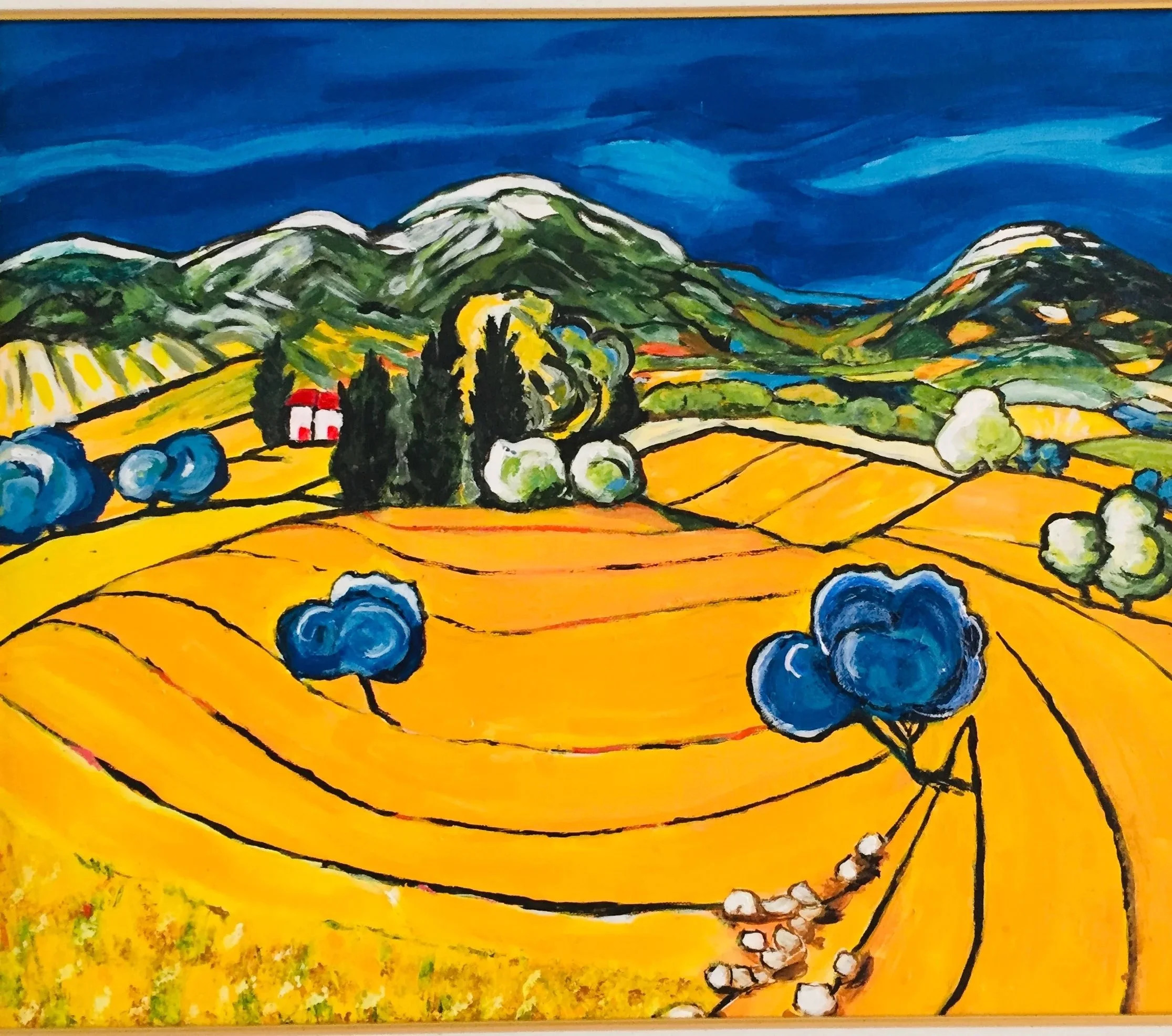 Winter in Provence by Suzanne Saxe-Roux