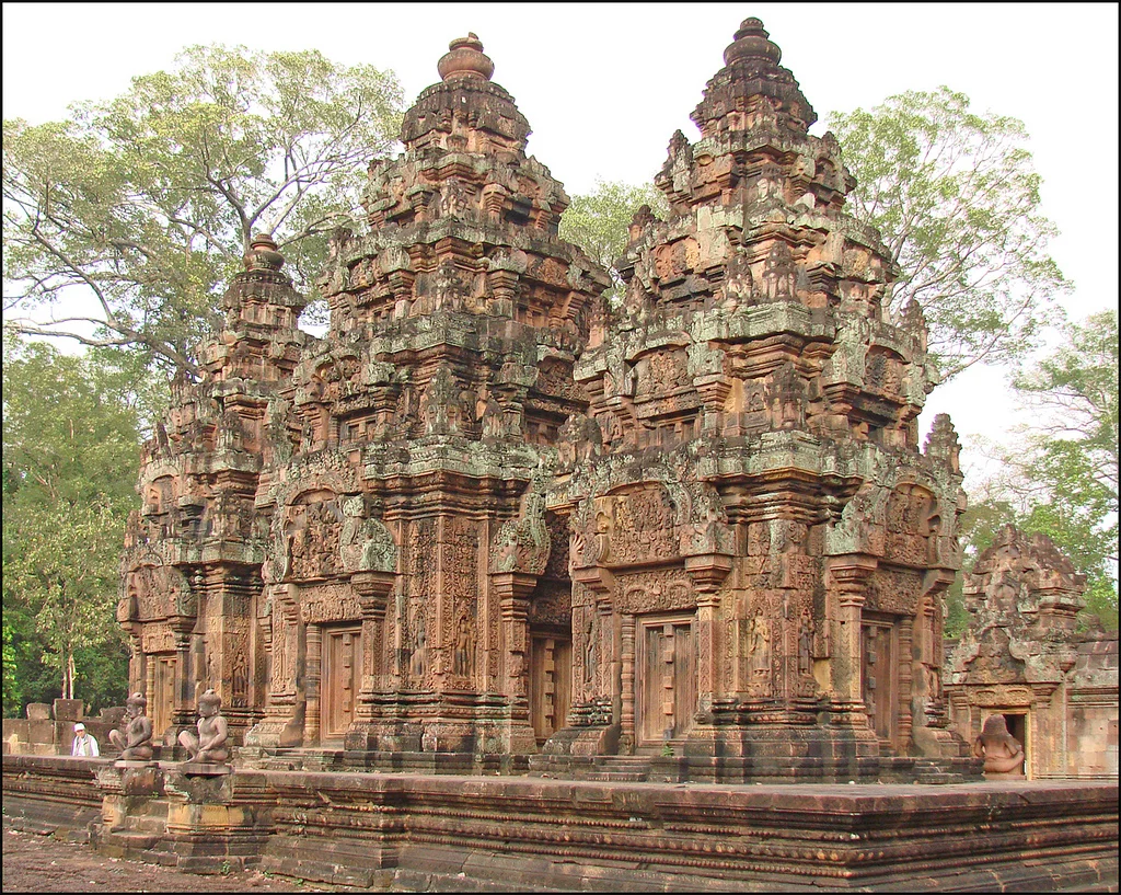 Banteay Srey: otros colores bañan la ciudad de las mujeres.