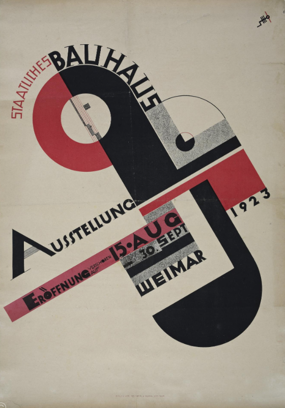 Joos Schmidt, afiche de 1923.