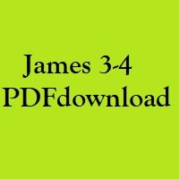 Christian Bible, Study Portion 60 (James 3-4)