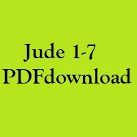 Christian Bible, Study Portion 77 (Jude vs.1-7)