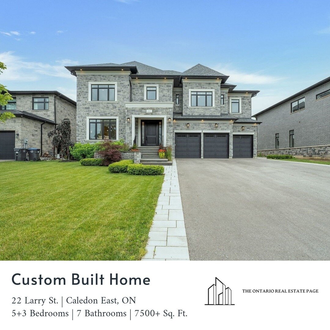 Absolutely Stunning Custom Made Home in Caledon East, ON
Sold and Closed to our Clients. 

Thank you to our Great Financing Team for Pre-approving our Buyers. This gave us an advantage against the competing offer.

Home Features:
✅Custom Built Home, 