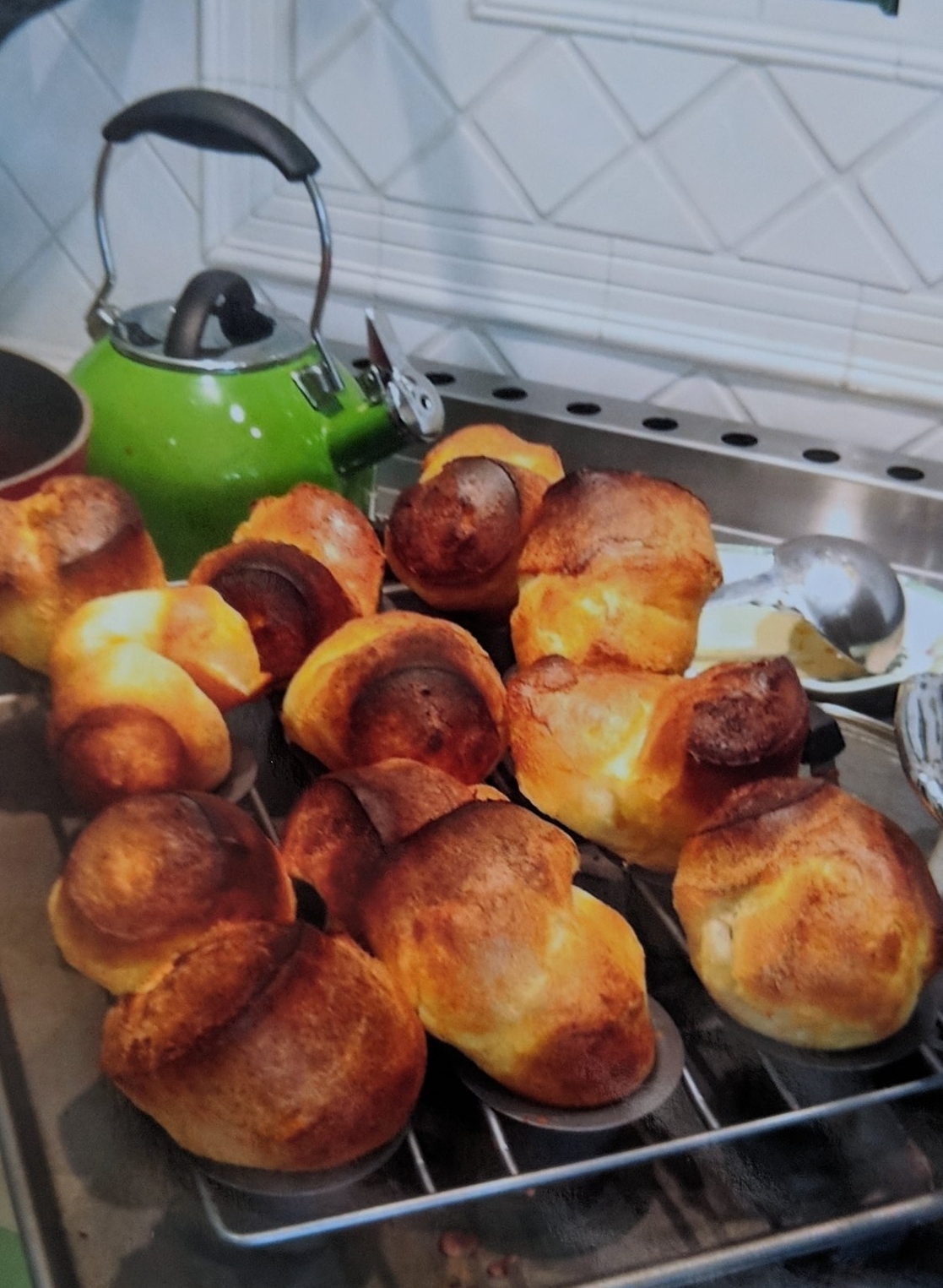 Neiman Marcus Popovers with Strawberry Butter — MarylyMerrily