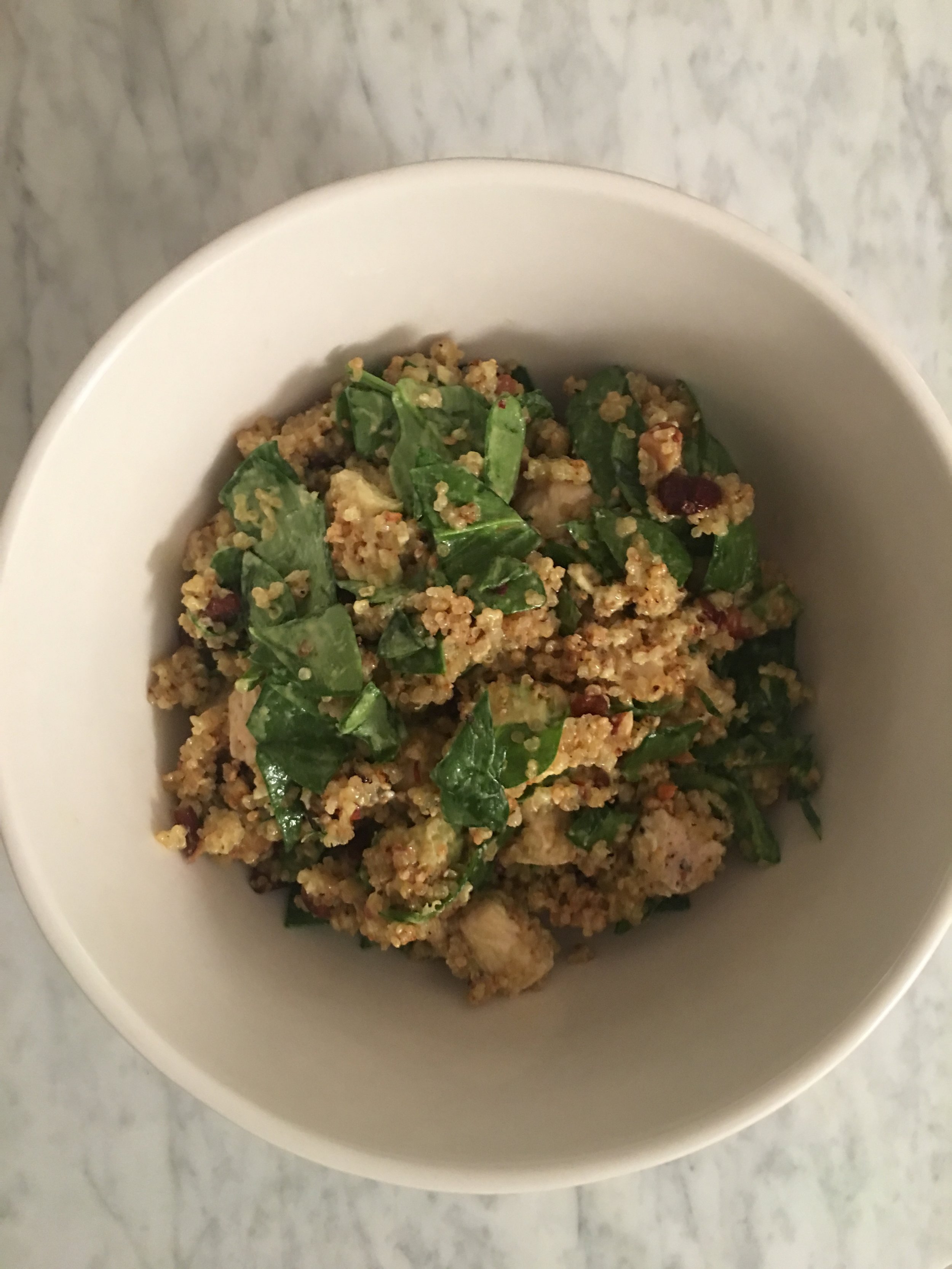 Toasted Quinoa Chicken Salad