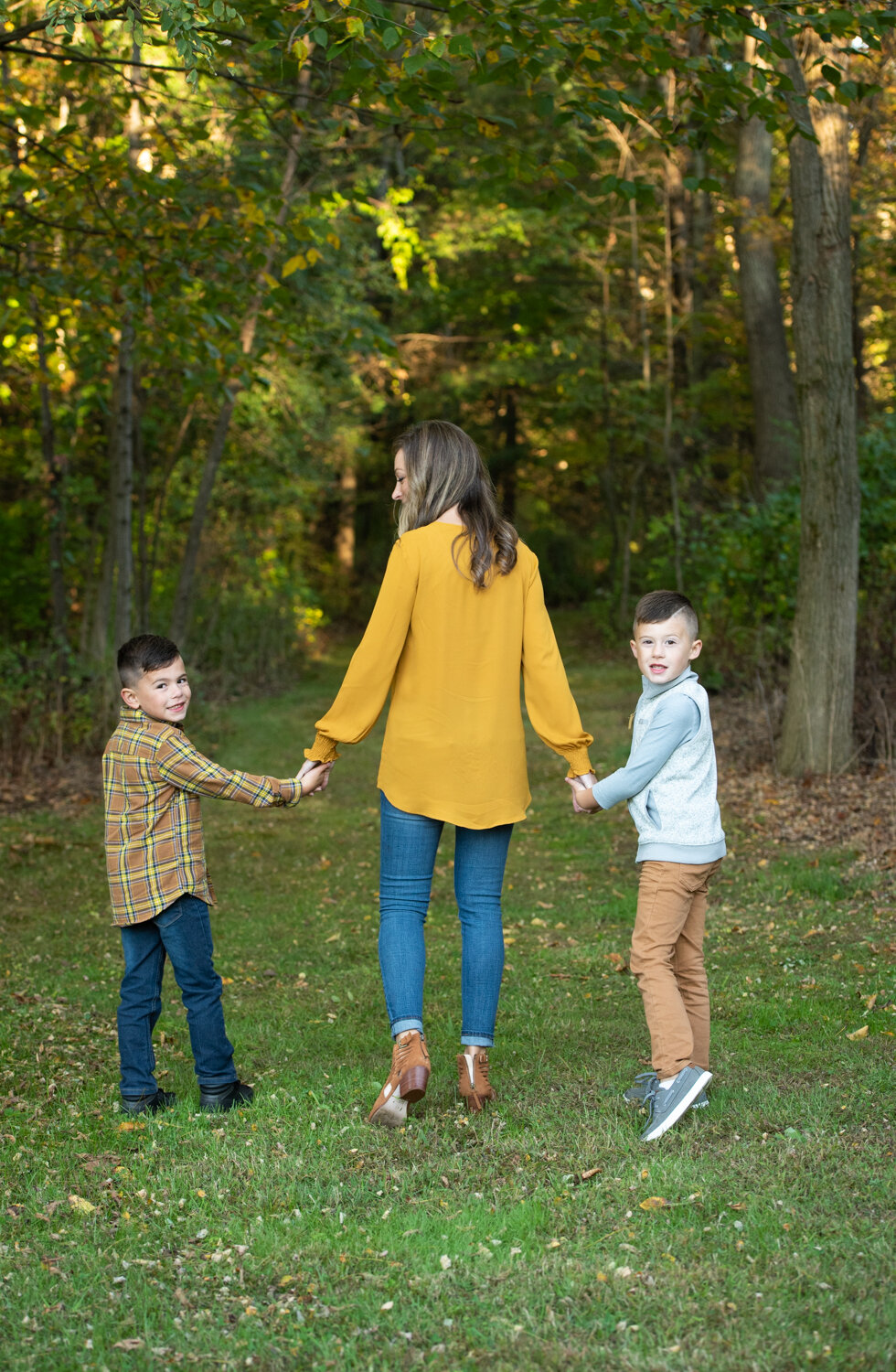 One of three trails, wonderful for families or siblings to walk hand in hand!