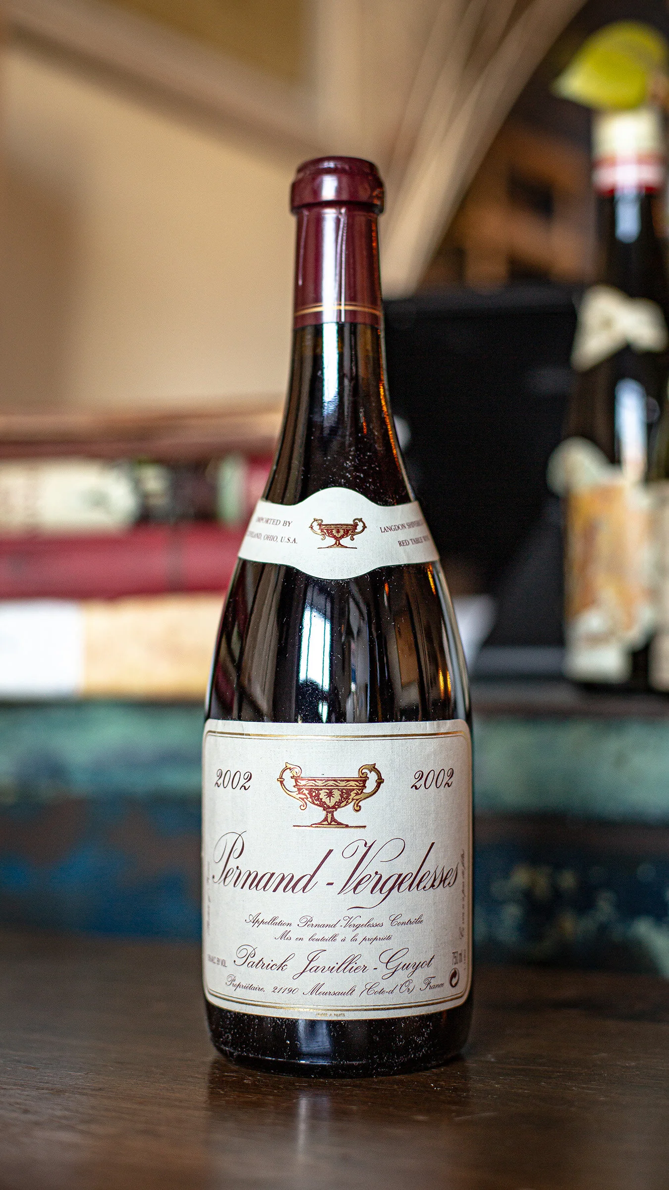 Patrick Javillier (100% Pinot Noir) Pernand-Vergelesses - Côte de Beaune - Bourgogne, FR 2002