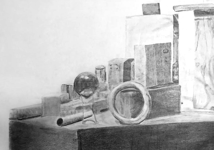 Sizing/Shading Study - Beginning Drawing
