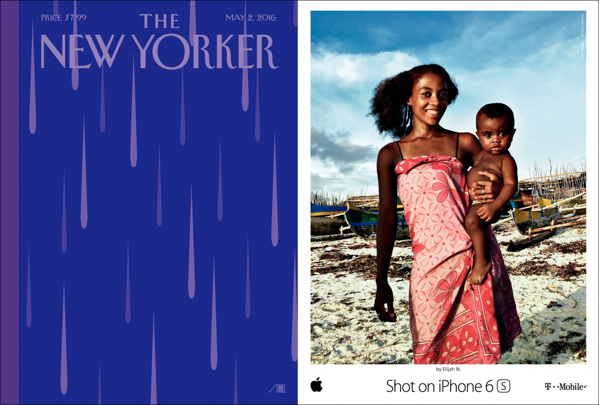  Apple 'Shot on iPhone 6s' OOH campaign, New Yorker, May 2, 2016 