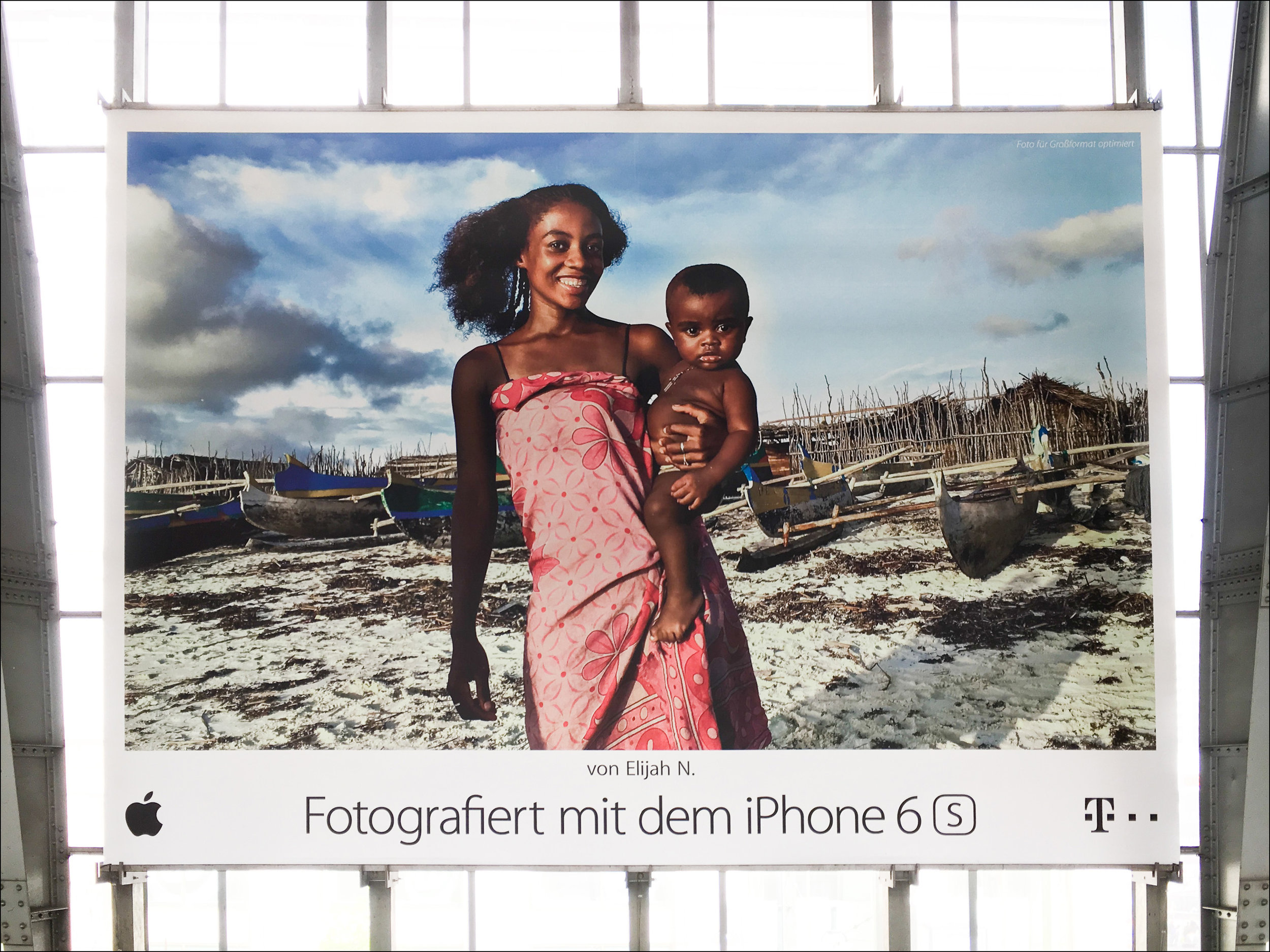  Apple 'Shot on iPhone 6s' OOH campaign, Berlin, Germany, June 2016 