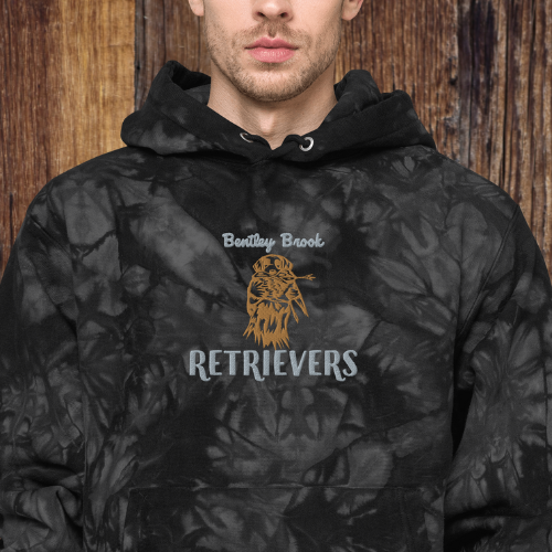 Rooster Fetcher: Champion Heavy Weight Hoodie — BENTLEY BROOK RETRIEVERS