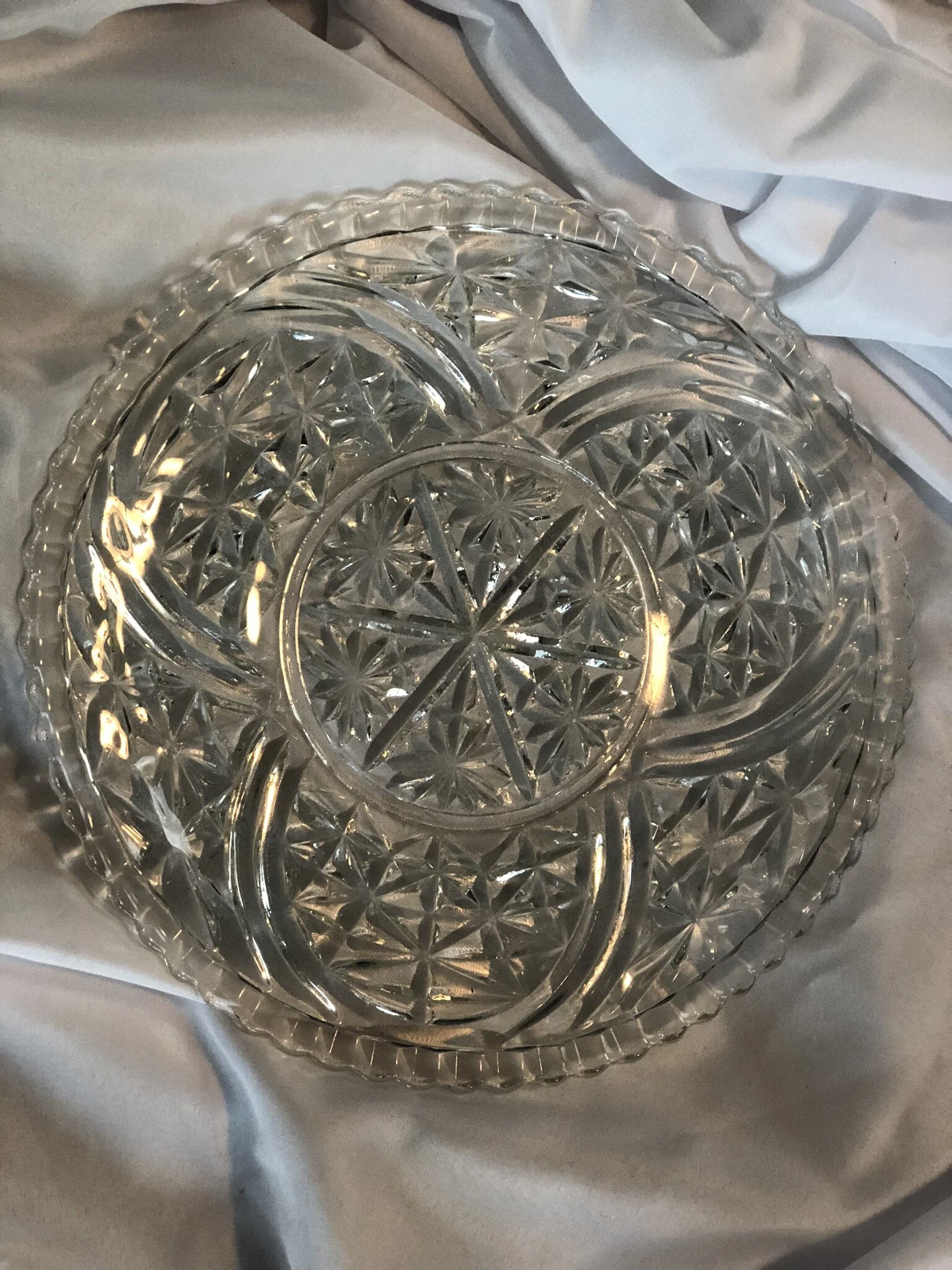 Large Glass Serving Tray
