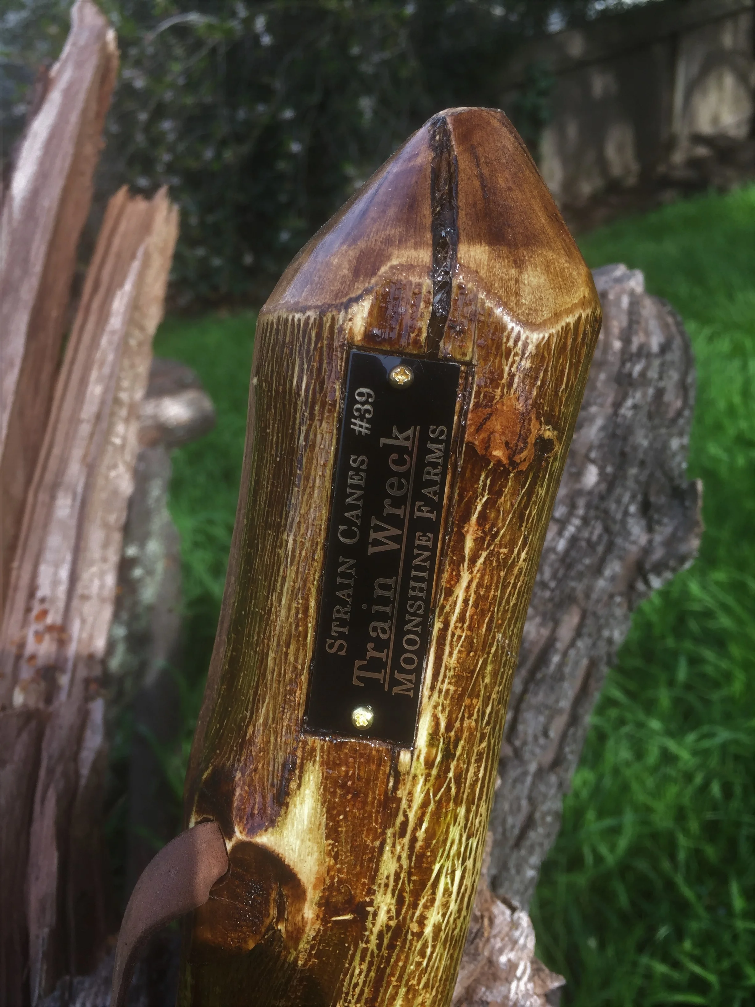 54'' Train Wreck walking staff