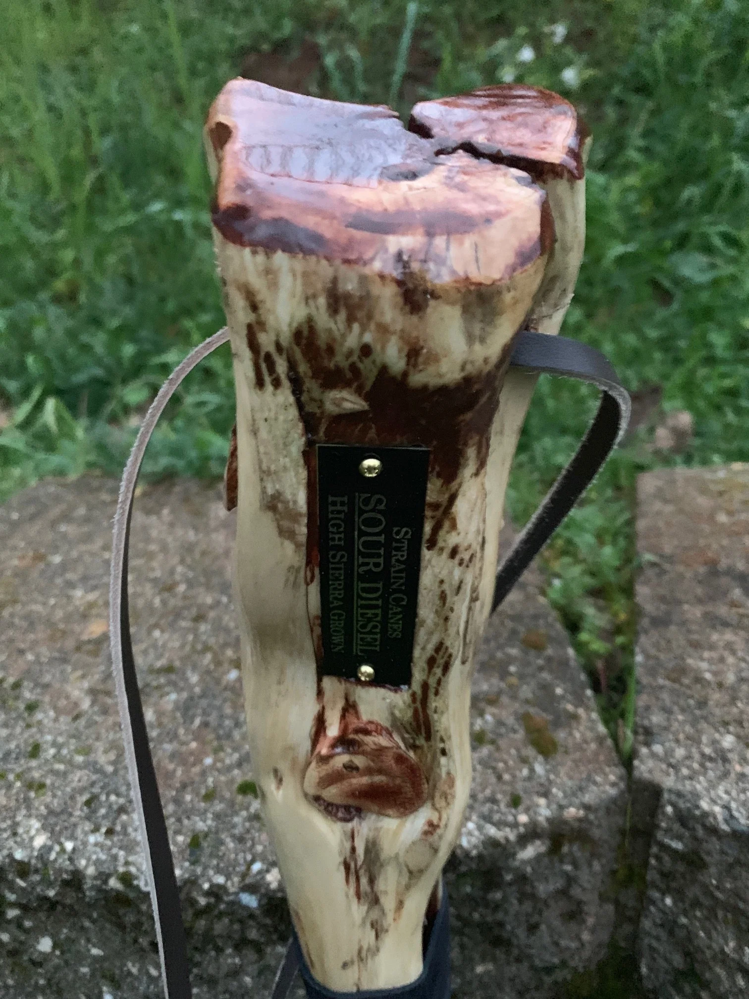 56'' Sour Diesel walking stick