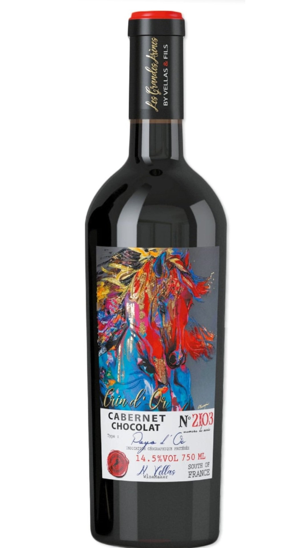 Crin d'Or Vignobles Velles Cabernet Chocolat