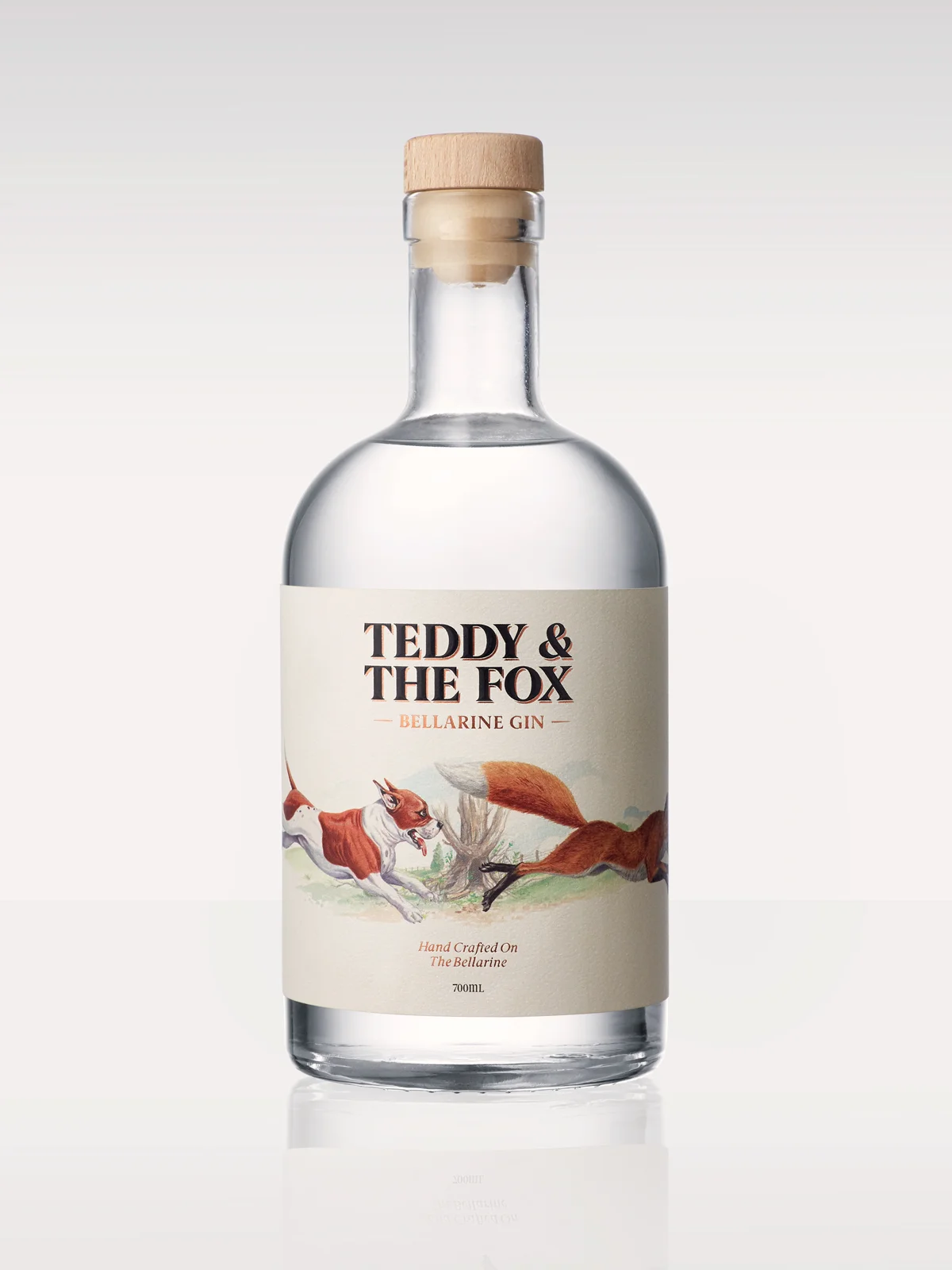 Teddy &amp; The Fox 700mL Gin   –   Something to savour
