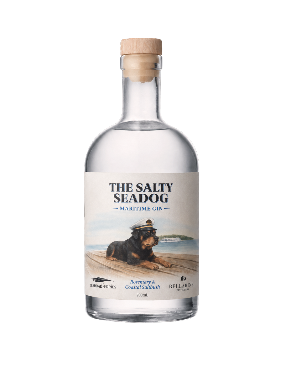 The Salty Seadog 700mL Gin