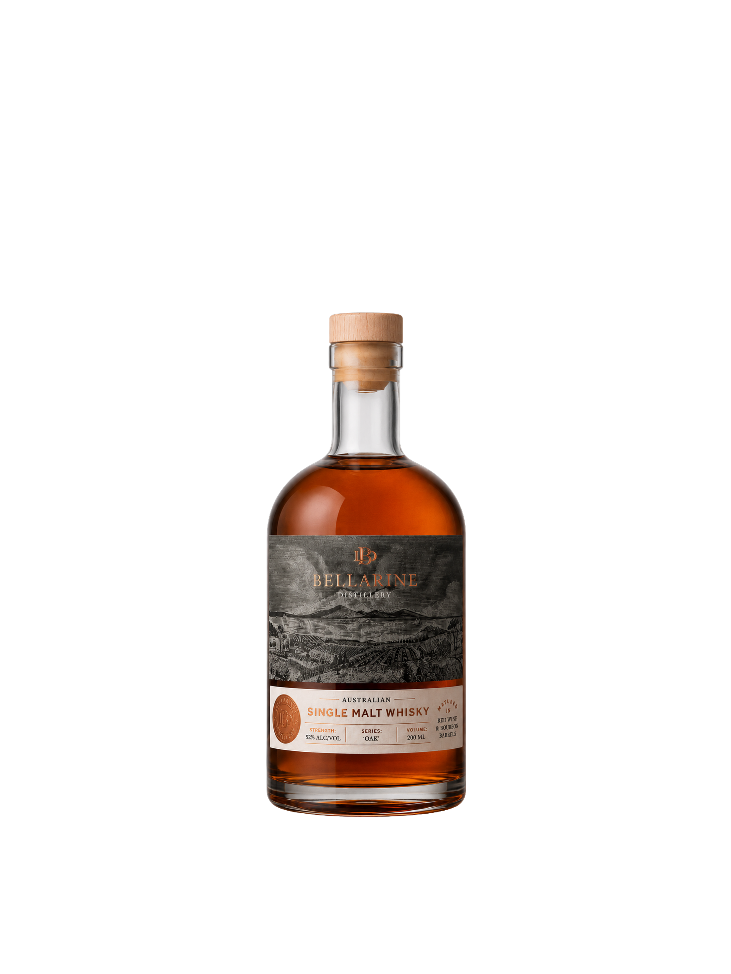 'OAK' Single Malt Whisky 200ml