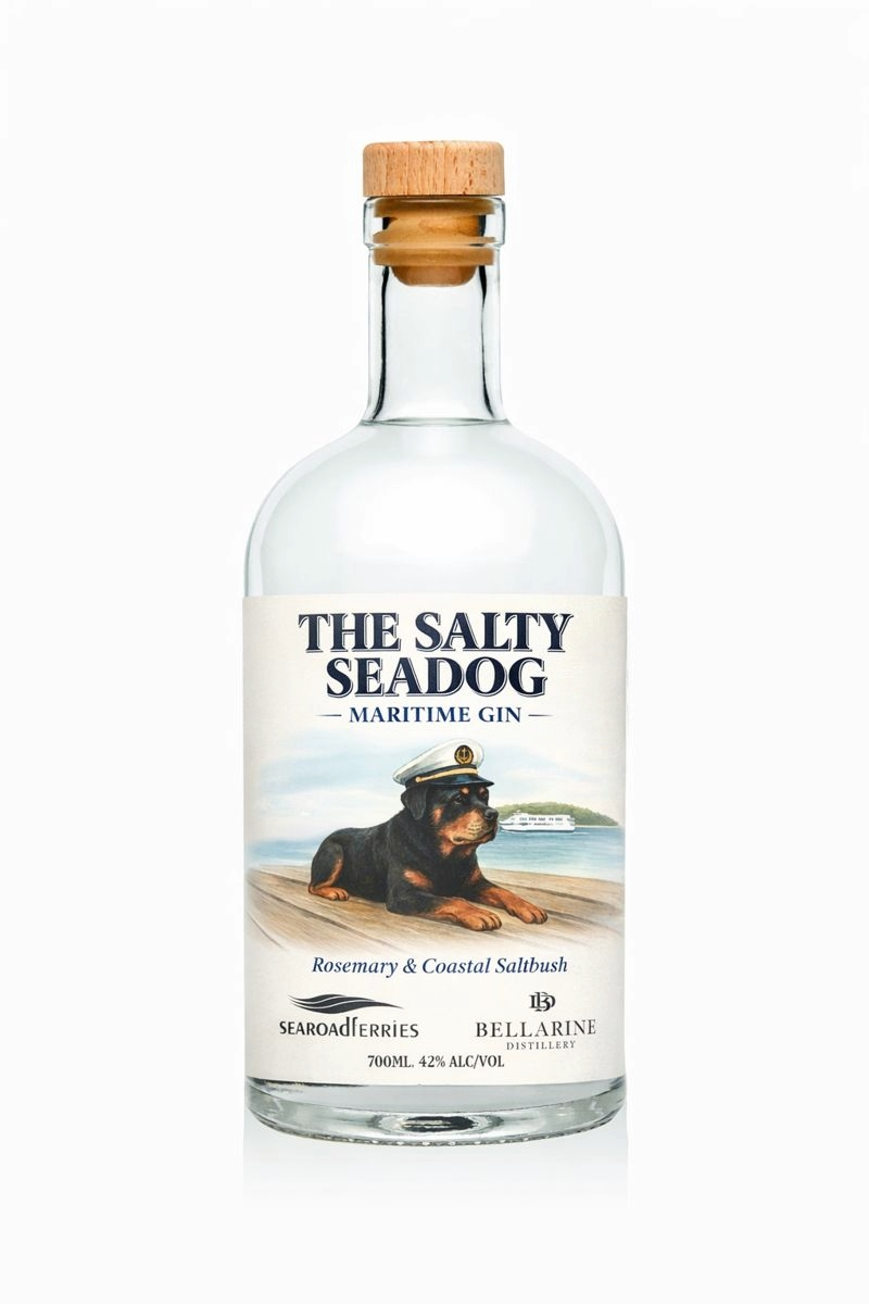 The Salty Seadog 700mL Gin   –  Something to savour