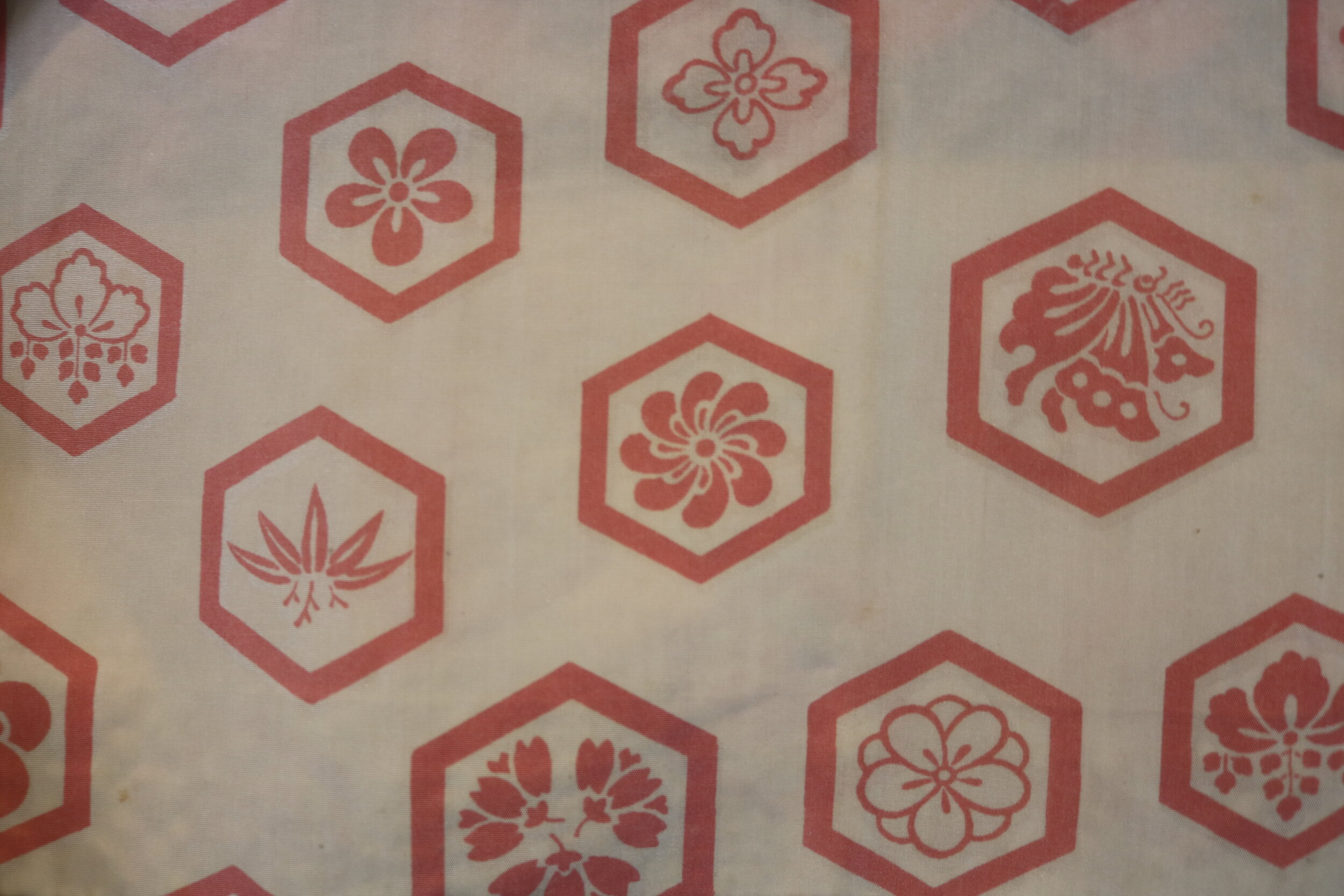 Tradition pattern blocks Shibori Haori Kimono Jacket