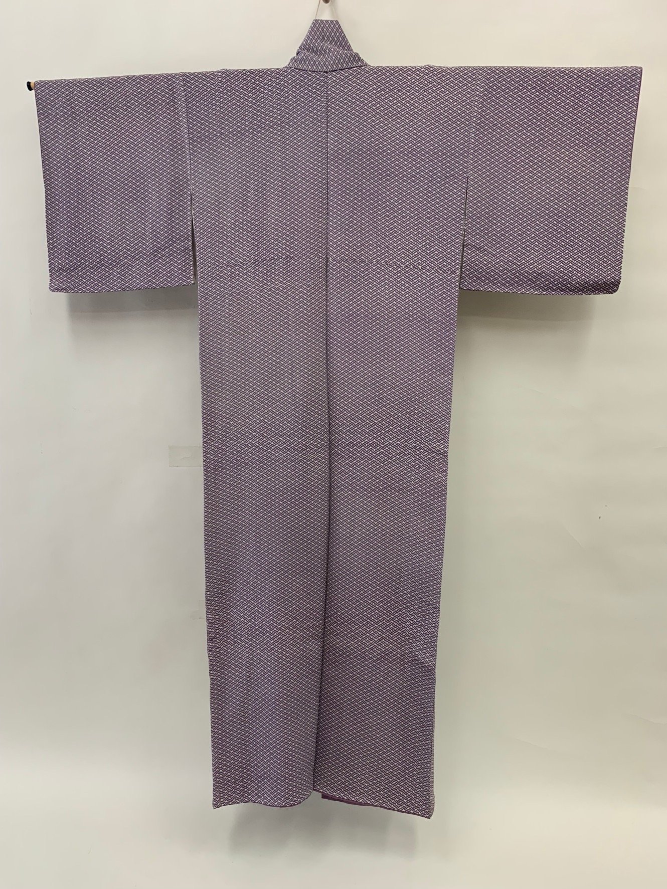 Vintage Komon Kimono and Fukuro Obi Set 014 — Yumeya Kimono
