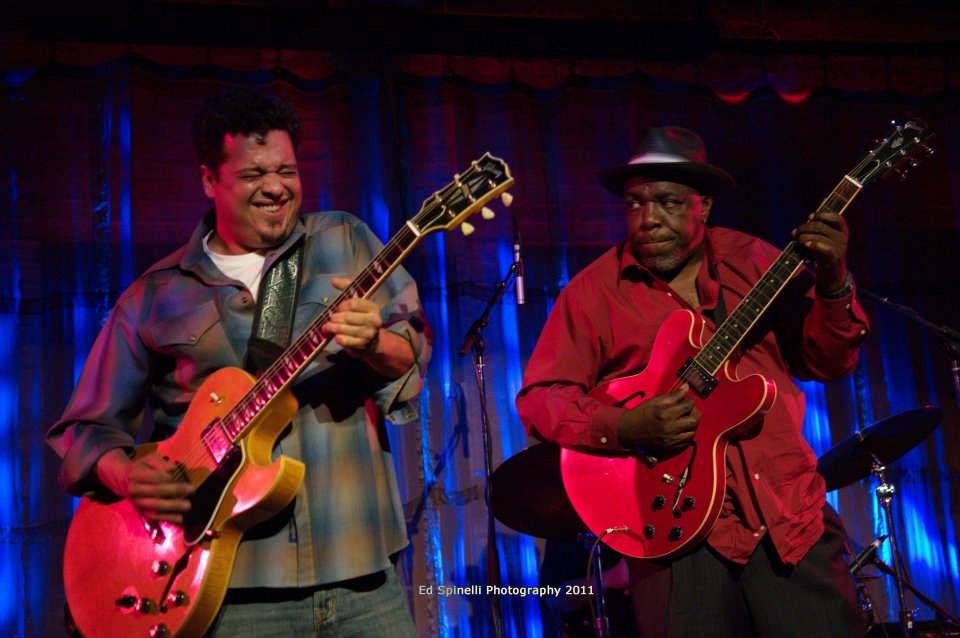 Dave Herrero with Blues Legend Lurrie Bell