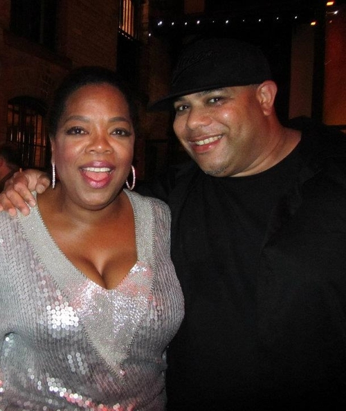 Parker Lee with Oprah Winfrey