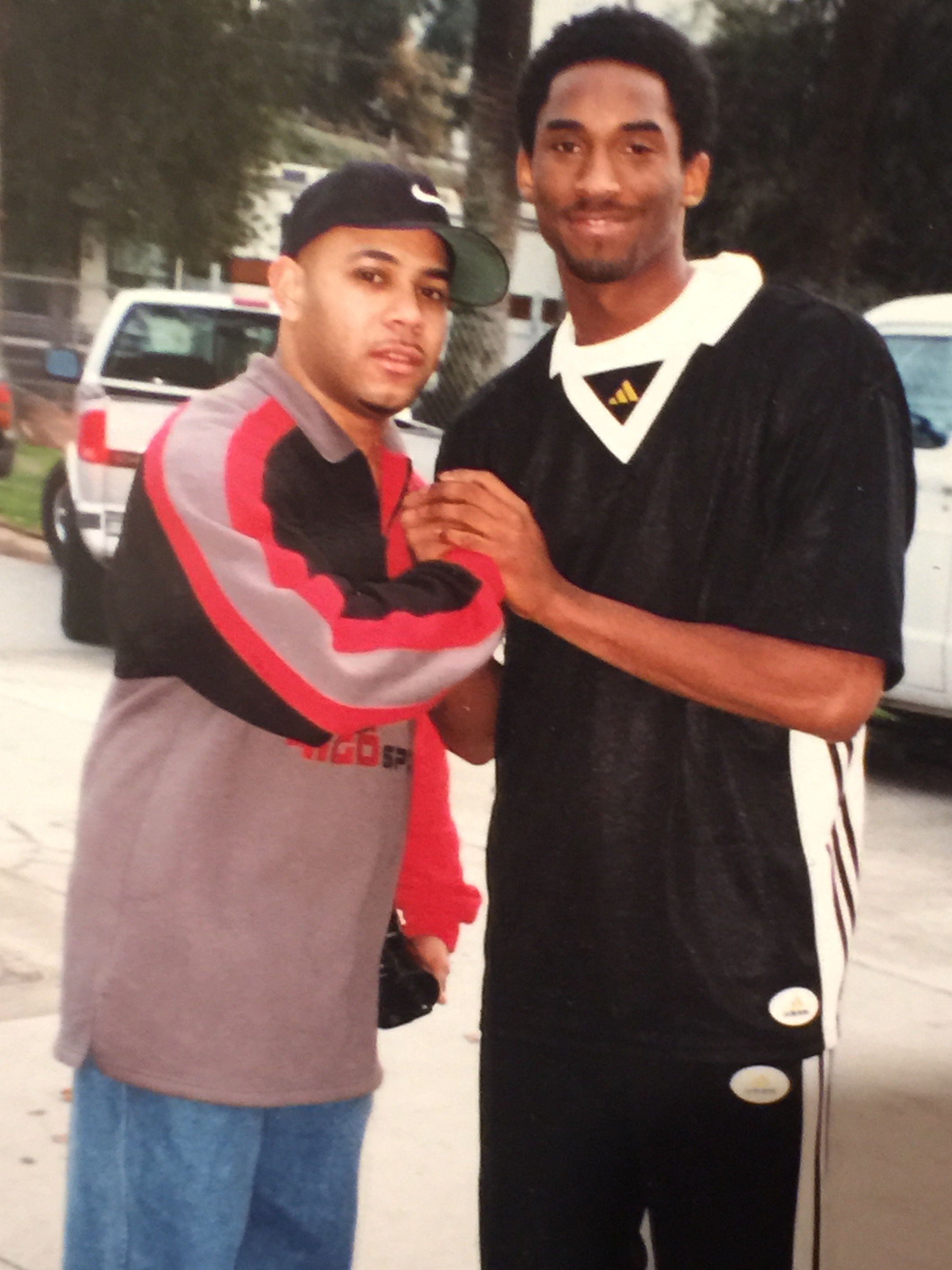 Parker Lee with Kobe Bryant