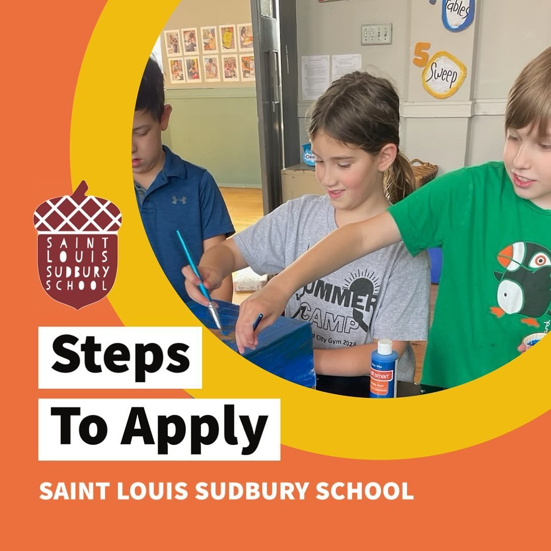 Looking for an alternative education option for your child? 🌎 Saint Louis Sudbury School is a place where students are respected for who they are, trusted to be responsible for themselves and their community, and given the space to pursue their inte