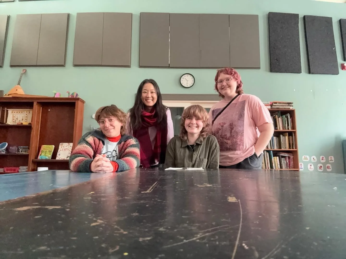 Exciting news! 🤩 One of our students wrote a graduation project plan and presented it to Graduation Committee. Their project is to create a large scale painting of our sunny hallway at school, including visual representations of core memories during