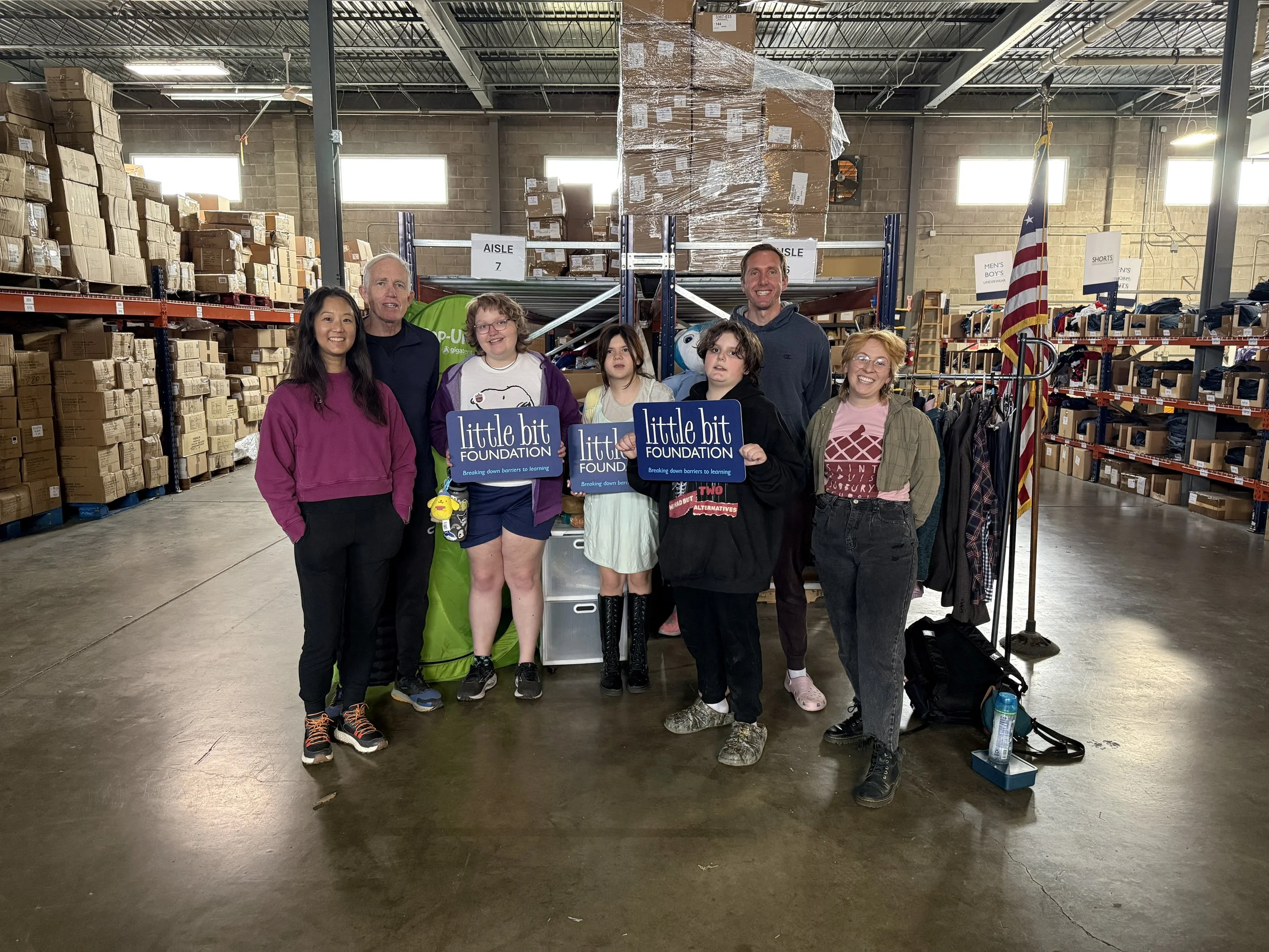 Sudbury Goes to the Little Bit Foundation