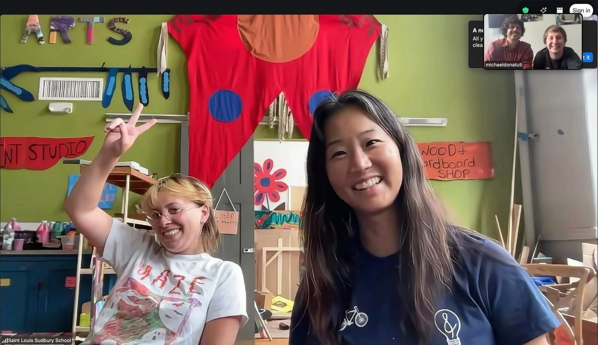 It&rsquo;s always fun to connect with the many Sudbury model schools around the world! Saint Louis Sudbury School staff, Bobby and Jennifer, talked with Tallgrass Sudbury School (@tallgrasssudbury) staff recently. We chatted about a possible student 