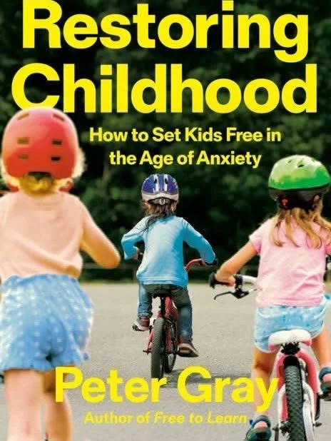📚 We are excited to read Peter Gray&rsquo;s new book, Restoring Childhood: How to Set Kids Free in the Age of Anxiety. Available in mid September from @penguinrandomhouse. 📷: Saint Louis Sudbury School students practicing independence and responsib