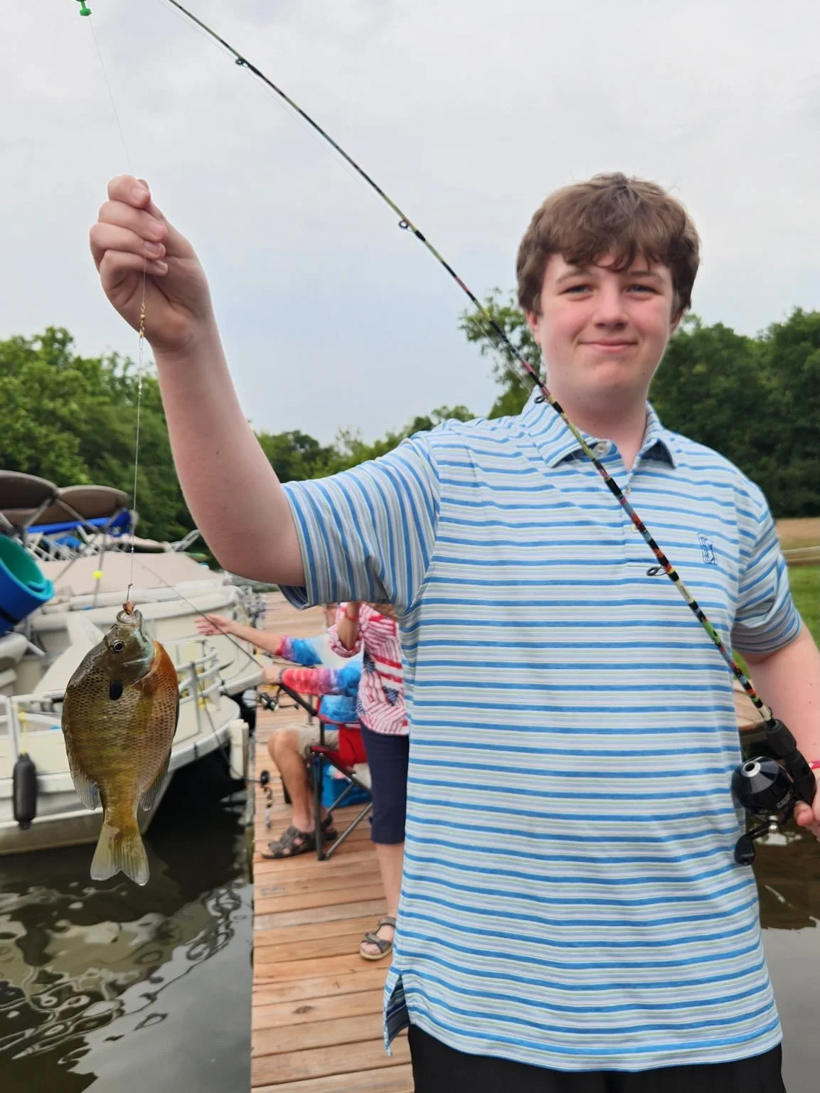 The love for learning, exploring, and curiosity of life is year round for Saint Louis Sudbury School students and their families! One of our students had fun this summer dog sitting, fishing, traveling to new places, learning about history, discoveri