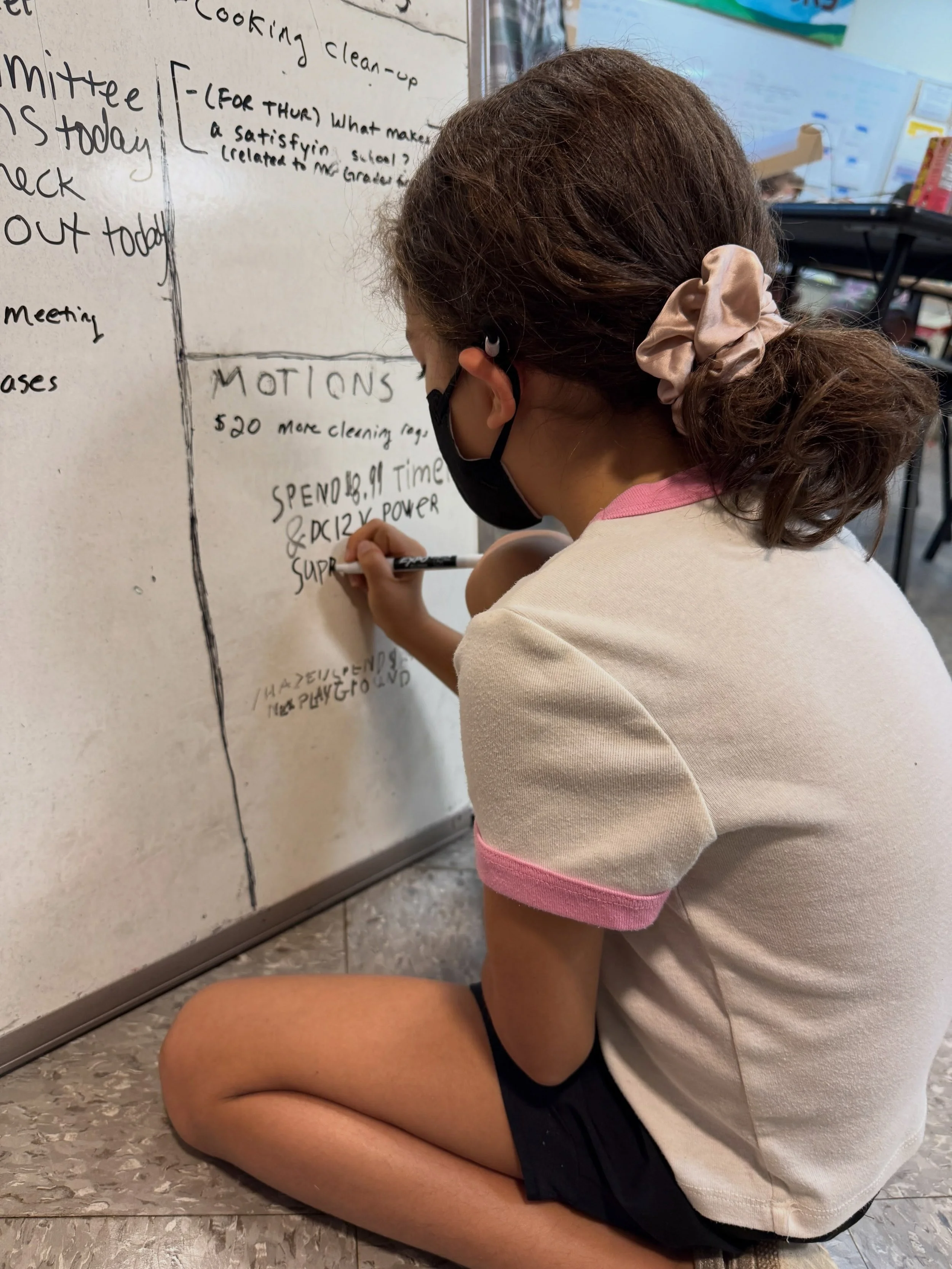 Twice a week Sudbury students, staff, and volunteers gather for School Meeting&mdash;an optional meeting where we have discussions about school or world topics and make motions to change school rules, policies, and spend money from the School Meeting