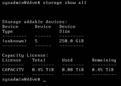 Identify the 250GB drive and Dev5