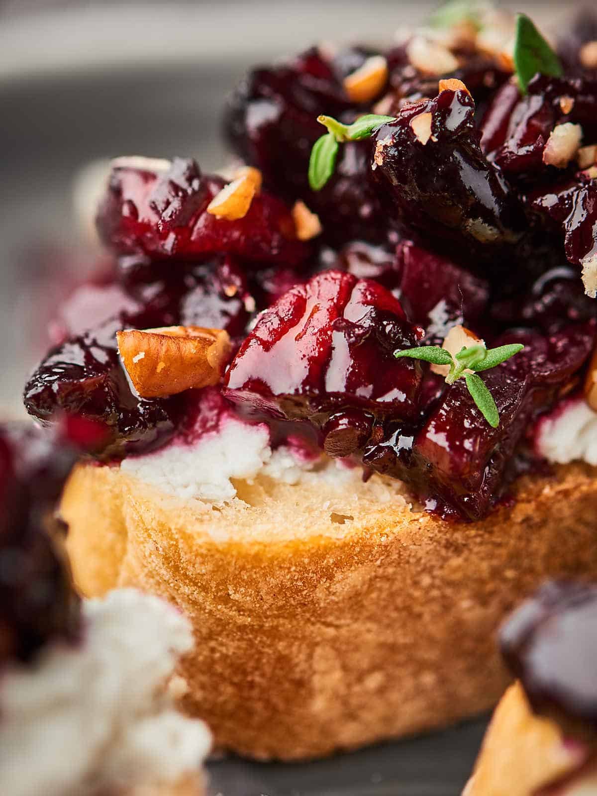 Cherry Bruschetta