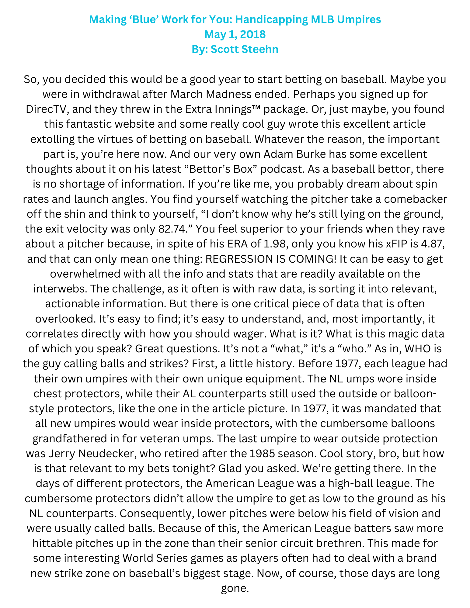 Bang the Book - Umpires (Part One)