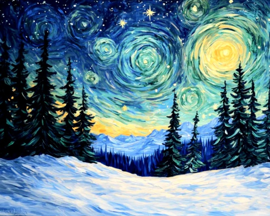 Van Gogh Winter 12/16/26 *Event by Stir Up the Paint NH*